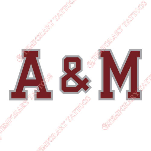 Texas A M Aggies Customize Temporary Tattoos Stickers NO.6487